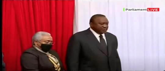 Uhuru Opens Public Viewing Of Kibaki’s Body at Parliament buildings