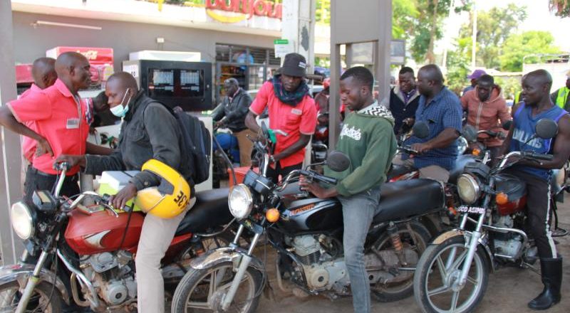 Motorists, riders scramble for fuel due to shortage
