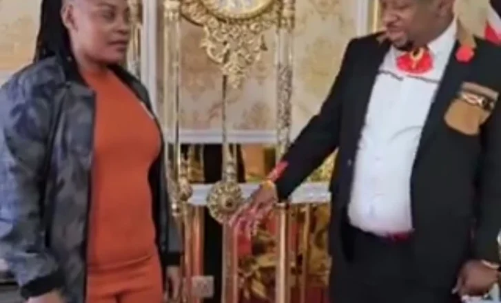 Sonko Meets Woman Who Tattooed His Face On Her Thigh, Promises to open a business